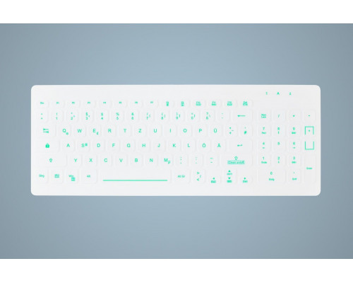 Active Key AK-CB7012 klawiatura Medyczna USB Niemiecki Biały