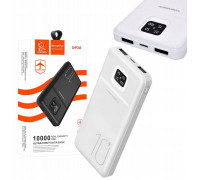 POWER BANK DENMEN BATERIA AWARYJNA 10000mAh BIAŁY DP38 USB + TYP-C
