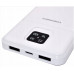 POWER BANK DENMEN BATERIA AWARYJNA 10000mAh BIAŁY DP38 USB + TYP-C