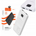 POWER BANK DENMEN BATERIA AWARYJNA 10000mAh BIAŁY DP38 USB + TYP-C