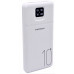 POWER BANK DENMEN BATERIA AWARYJNA 10000mAh BIAŁY DP38 USB + TYP-C