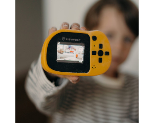 Kidywolf Photo and Video Camera yellow