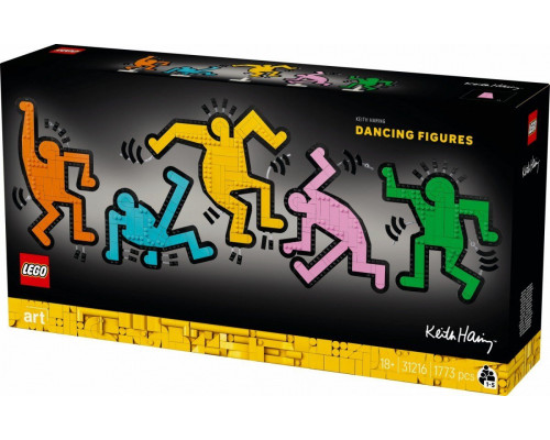 LEGO Art Keith Haring — tańczące postacie (31216)