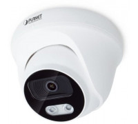 Planet ICA-4480F H.265 4 Mega-pixel Full Color Dome IP Camera:Color Day and Night, supports Warm light LED 4000K up to 25m, Smart IR, 3.6mm Lens, H.265(+)/H.264