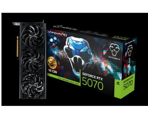 Gainward RTX5070       Python III OC   12GB GDDR7  HDMI 3xDP