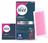 Veet Plastry  Depilacji Ciała Veet Expert Pach (16 Sztuk)