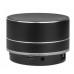 MANHATTAN Metallic LED-Bluetooth- buntes Licht Bedienelemente USB-A-Port MicroSD-Kartenslot 3,5mm-Klinkenbuchse schwarz
