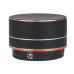 MANHATTAN Metallic LED-Bluetooth- buntes Licht Bedienelemente USB-A-Port MicroSD-Kartenslot 3,5mm-Klinkenbuchse schwarz