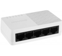 Hikvision DS-3E0105D-O Netzwerk-Switch Fast Ethernet (10/100) Black - White (DS-3E0105D-O)