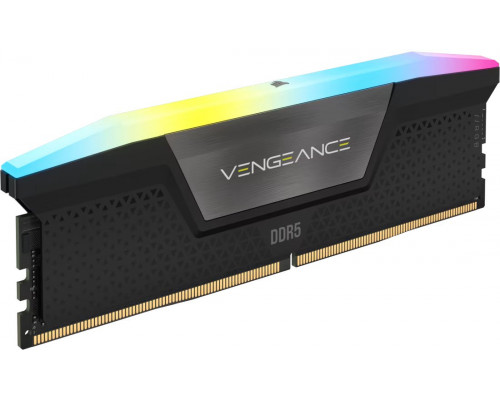 Corsair Vengeance RGB CMH48GX5M2B6000Z30, 48 GB, 2 x 24 GB, DDR5, 6000 MHz, 288-pin DIMM