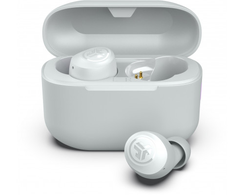 JLab Go Pop+, True  Stereo (TWS), 20 - 20000 Hz, Calls/Music/Sport/Everyday, Headphones, White