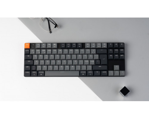 Keychron K1v6 RGB Aluminium Hot Swap QMK Keychron Low Profile 2.0 Brown