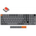 Keychron K17 MAX QMK/VIA Hot Swap Low Profile Mechanical Keyboard, Gateron Red Switches