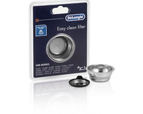 Two cups Easy clean filter DeLonghi DLSC401 (5513281001)