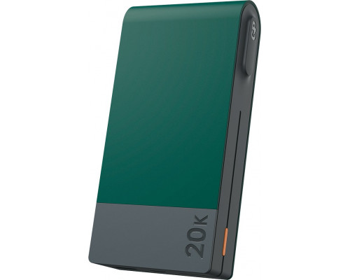 GP Batteries Portable PowerBank M20B, 20000 mAh, Lithium Polymer (LiPo), Quick Charge 3.0, Green