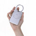 Dudao K28 10000mAh PD 22.5W z MagSafe z metalową obudową i pierścieniem-podstawką - gray