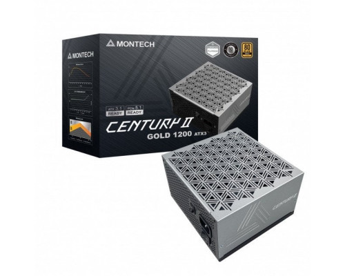 Montech Century II 80 PLUS Gold Netzteil, vollmodular, ATX 3.1, PCIe 5.1 - 1200 Watt