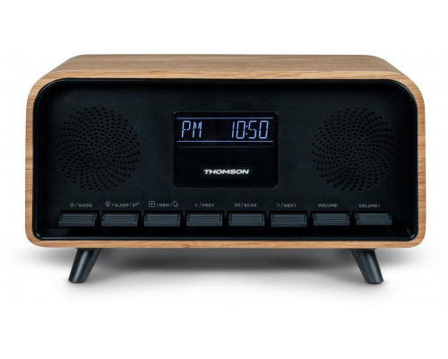 Thomson drewniany wireless COSY Bluetooth Radio FM Alarm LCD 30W