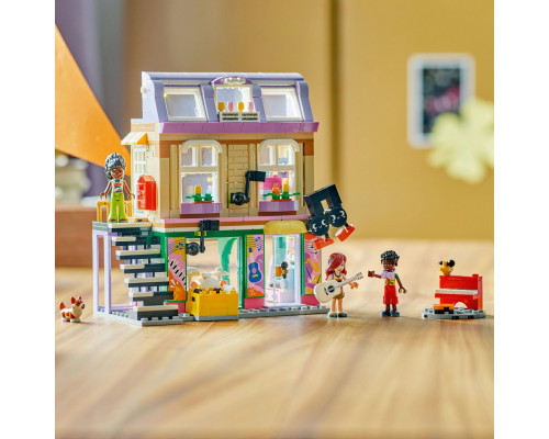 LEGO Friends Sklep muzyczny i mieszkanie (42653)