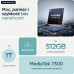 Motorola edge 60 fusion, 16.9 cm (6.67"), 8 GB, 256 GB, 50 MP, Android 15, Turquoise