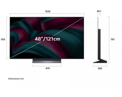 LG OLED48C51LA | 48 | Smart TV | webOS 25