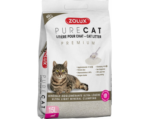 Zolux ZOLUX caking PURECAT Premium 15 l