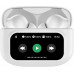 Denver TWD-305 TW BT Earbuds/Ladecase m. Touchscreen weiß