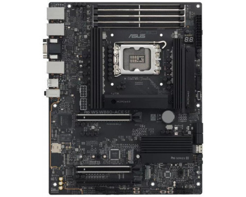 ASUS MB PRO WS W880-ACE SE, Intel W880, 4xDDR5, 1xThunderbolt, 1xHDMI, 1xVGA