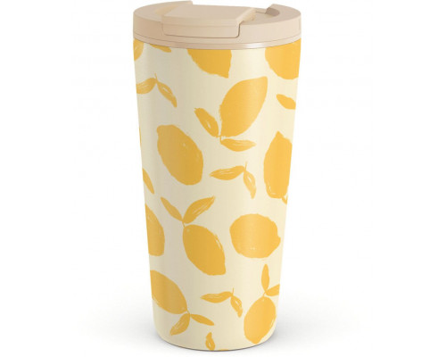 BURGA Thermobecher 500ml Klappdeckel Lemon Tart