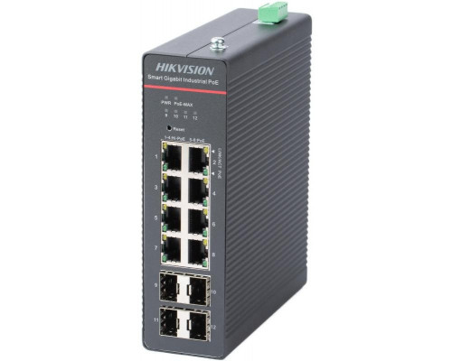 POE DS-3T1512HP-SI-8P4F/NOPOWER 8-PORT SFP Hikvision