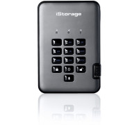 iStorage diskAshur PRO2 2 TB USB Typu-A 3.2 Gen 1 (3.1 Gen 1) Black, Graphite