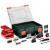 METABO.SB 18 L Mobile workshop + 2 Li-Ion batteries 18V/2.0 Ah with charger SC 30 + 74 elements