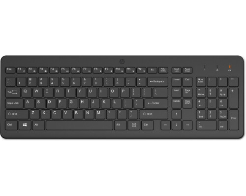 HP 220 WL KBD klawiatura Dom RF Wireless Czarny