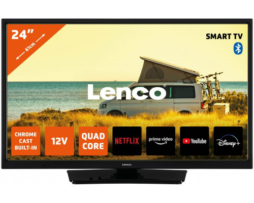 Lenco LED-2463 schwarz