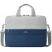 Rivacase 7522 GREY/DARK BLUE torba na laptop 35,6 cm (14") Briefcase Blue, Gray