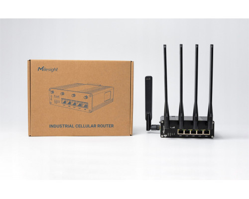 IoT Milesight Industrial Cellular 5G Wi-Fi GPS Supported