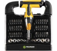 Atsuktuvo ir antgalių rinkinys Fieldmann FDS 1021-48R, 48 vnt.