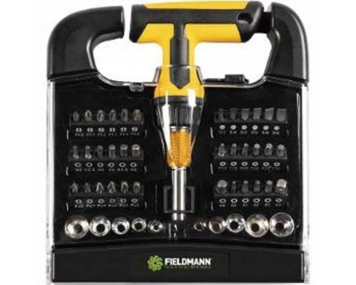 Atsuktuvo ir antgalių rinkinys Fieldmann FDS 1021-48R, 48 vnt.