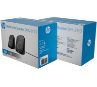 HP g�o�niki DHS-2113, 2.0, 6W, czarne, Bluetooth, pod�wietlanie