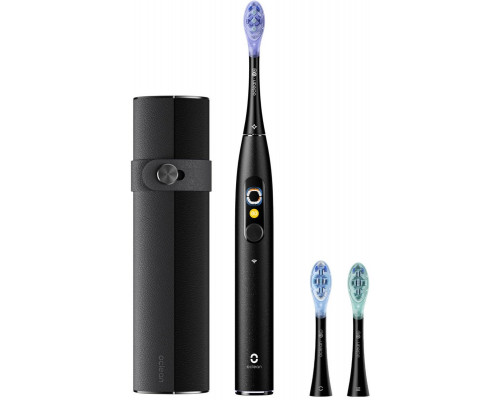 Oclean X Ultra 20 S Duo Set electric toothbrushes for two, black and green