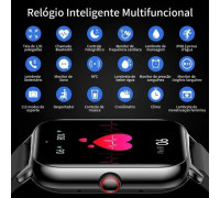 Smartwatch Kumi KU6 black (black)