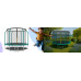 Garden trampoline dla dzieci 312cm with outer mesh i drabinką