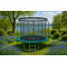 Garden trampoline dla dzieci 312cm with outer mesh i drabinką