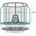Garden trampoline dla dzieci 312cm with outer mesh i drabinką