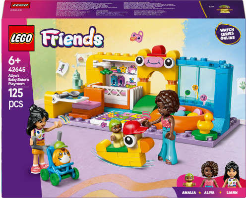 LEGO Friends Pokój zabaw młodszej siostry Aliyi (42645)