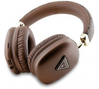 Guess 4G Triangle Logo - Wireless nauszne Bluetooth V5.3 (brązowy)