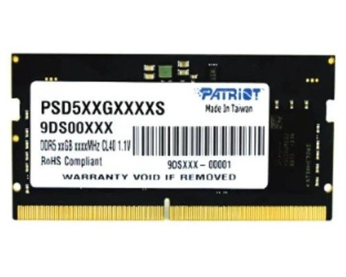 Patriot SO-DIMM DDR5 32GB 4800MHz Bulk