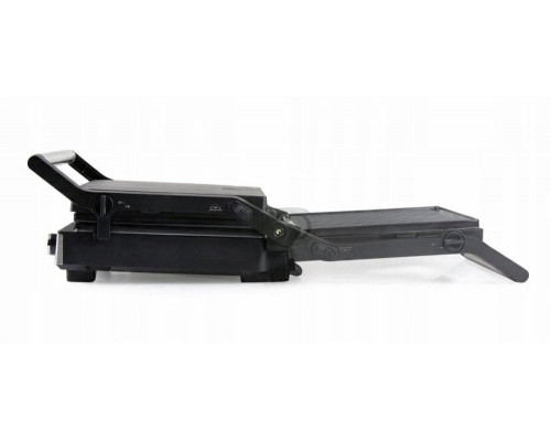 DOMO DO9287G czarny 166 W grill elektryczny rozkładany + gofrownica