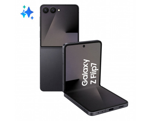 Samsung Galaxy Z Flip7 17,3 cm (6.8") 5G 12 GB 512 GB 4300 mAh Black