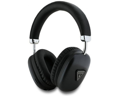 nauszne Guess Bluetooth 5.3 Metallic Triangle Logo black